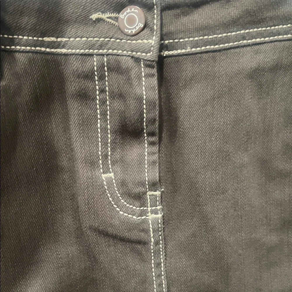 Olive Green Boden Skirt, Size 10 (99% Cotton) - Picture 6 of 11